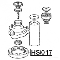 Тарелка пружины FEBEST JX5F MEK 3826701 hsb017 4056111020358 - Изображение 2