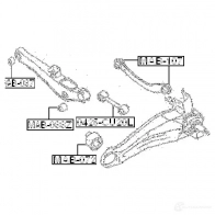 Сайлентблок FEBEST 4056111029801 LE SUD mab107 3827274 - Изображение 2