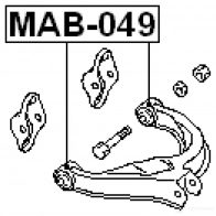 Сайлентблок FEBEST 3827223 PF UQA7 mab049 4056111004273 - Изображение 2