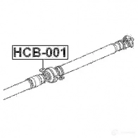 Карданный подшипник FEBEST 4056111002491 hcb001 3826556 9 WUM6B - Изображение 2