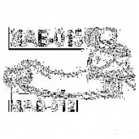 Сайлентблок FEBEST mab015 4056111000138 G1K VO 3827197 - Изображение 2