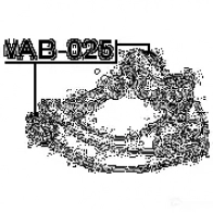 Сайлентблок FEBEST X RO8XOK mab025 3827207 4056111000527 - Изображение 2