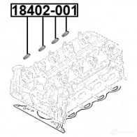 Кольцо корпуса дроссельной заслонки FEBEST 18402001 ND5 T1J 1437400179 - Изображение 2