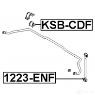 Втулка стабилизатора FEBEST 6TPH BM 4056111059983 3827111 ksbcdf - Изображение 2