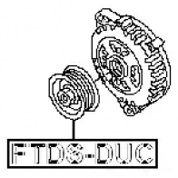 Шкив генератора FEBEST B1 IMOZ 55355076 ftdsduc 4056111097718 - Изображение 2