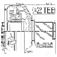 Шрус граната FEBEST 1811z18x PLFK UWI 1336647201 4056111118482 - Изображение 2