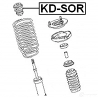 Отбойник амортизатора FEBEST kdsor 3827067 7D 2IB 4056111038193 - Изображение 2