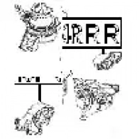 Подушка двигателя, опора FEBEST kmcerrr 4056111058153 3827098 4 NZRZC - Изображение 2