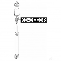 Отбойник амортизатора FEBEST kdceedr L3C9 J 4056111072432 3827064 - Изображение 2