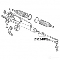 Рулевая тяга FEBEST 0322rf8 Q SNQYG 1270591426 4056111075464 - Изображение 2
