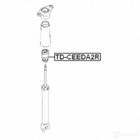 Отбойник амортизатора FEBEST kdceeda2r 2BLQ O78 4056111129280 1424666267 - Изображение 2