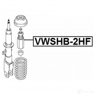 Пыльник амортизатора FEBEST Y3NZTK T vwshb2hf 1424374588 4056111109695 - Изображение 2