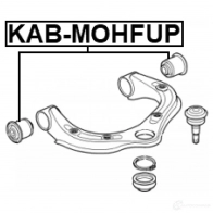 Подвеска, рычаг независимой подвески колеса FEBEST KAB-MOHFUP 1440024529 YIBQ Z - Изображение 2