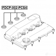 Кольцо кронштейна форсунки FEBEST POZC 22 fdcp002pcs4 1439160166 - Изображение 2