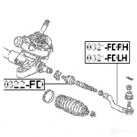 Рулевая тяга FEBEST 4056111039527 3822734 0322fd UO9L 5 - Изображение 2