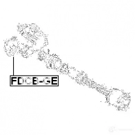 Подвесной подшипник FEBEST UL7C HYD fdcbge 4056111069760 3826261 - Изображение 2
