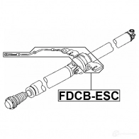 Карданный подшипник FEBEST YI KJM 1436947057 fdcbesc - Изображение 2