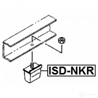 Пружинный стопор вспомогательной пружины FEBEST isdnkr L4BCXT R 4056111061320 1423716111 - Изображение 2