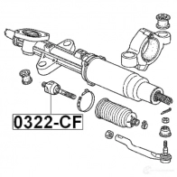 Рулевая тяга FEBEST 0322cf 9A9F 355 4056111071138 3822727 - Изображение 2