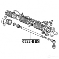 Рулевая тяга FEBEST 194059381 S 3QPBR 4056111081236 0322be5 - Изображение 2