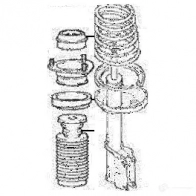 Крепление амортизаторов FEBEST 3826992 hyssacr U3 ZI519 4056111053431 - Изображение 2