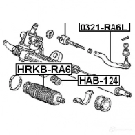 Рулевой наконечник FEBEST JGH7EA V 0321ra6r 3822719 4056111031712 - Изображение 2