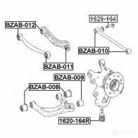 Шаровая опора FEBEST 1620164r 4056111059273 3824381 1 I21XU - Изображение 2