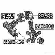 Сайлентблок FEBEST N7TB DO 3825833 bzab156s 4056111115931 - Изображение 2
