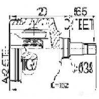 Шрус граната FEBEST 1611169cvtlh 4056111095929 W9 VBU 3824345 - Изображение 2