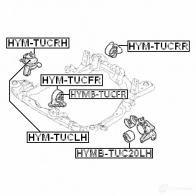 Подушка двигателя, опора FEBEST 3826950 CT 76TD 4056111070087 hymbtucfr - Изображение 2