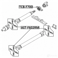 Крестовина кардана FEBEST ASTF602RM 1LP 30 3825665 4056111116624 - Изображение 2