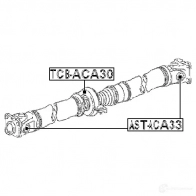 Крестовина карданного вала 21x53 FEBEST 4056111085708 FI1 A9XU ASTACA33 3825662 - Изображение 2