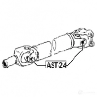 Крестовина кардана FEBEST PY1 IR4 3825658 4056111019802 AST24 - Изображение 2