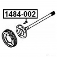 Шпилька колеса FEBEST NI4MNA Q 1440023073 1484-002 - Изображение 2