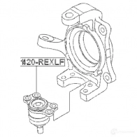 Шаровая опора FEBEST X 2JMUMJ 1420rexlf 4056111063324 3824312 - Изображение 2