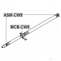 Крестовина кардана FEBEST 4056111068992 ASMCW5 3825608 6DG85 A - Изображение 2