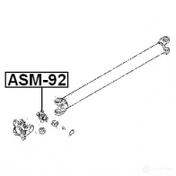 Крестовина кардана FEBEST ASM92 C A2Z4 4056111023786 3825605 - Изображение 2