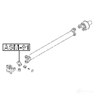 Крестовина кардана FEBEST OUJZ Q 3825604 4056111019840 ASM91 - Изображение 2
