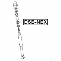 Распорная втулка амортизатора FEBEST CP 8ZN 115268041 dsbnex 4056111058801 - Изображение 2