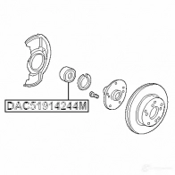 Ступичный подшипник FEBEST dac51914244m B VRMJR 4056111115160 3826176 - Изображение 2