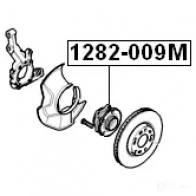 Ступица колеса FEBEST 4056111044583 3824265 S4C9VB J 1282009m - Изображение 2
