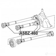 Крестовина карданного вала 31x88 FEBEST 3825584 C AYJX2 4056111112756 ASBZ460 - Изображение 2