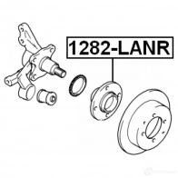 Ступица колеса FEBEST 1282lanr 4056111042275 QFJY1 U 3824274 - Изображение 2
