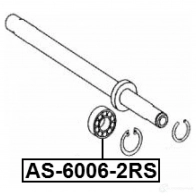 Подшипник FEBEST 4056111079431 as60062rs VY9 8U 3825568 - Изображение 2