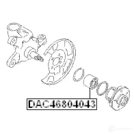Ступичный подшипник FEBEST 4056111041285 3826162 dac46804043 O C9A7 - Изображение 2