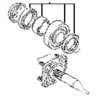 Подшипник приводного вала FEBEST 4056111072975 as35802126kit 3825557 YMF 38X - Изображение 2