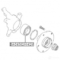 Ступичный подшипник FEBEST 4056111096216 S TU8F9 dac45820042m 3826148 - Изображение 2