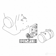 Натяжной ролик приводного ремня FEBEST 1270590732 4056111119236 0287p11e V3J0H J - Изображение 2