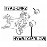 Втулка крепления рычага управления FEBEST 11JBYN G 1436947323 hyabix35rlow - Изображение 2
