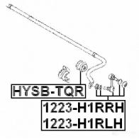 Стойка стабилизатора, тяга FEBEST 3824182 GW3T VXL 1223h1rlh 4056111072500 - Изображение 2